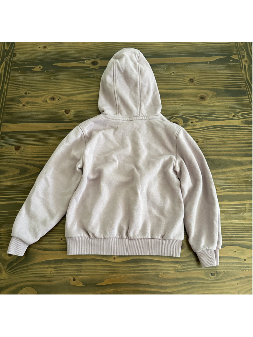 Girls Nike Hoodie Sweatshirt Size M 5-6 Pink Fleece Pullover Swoosh - Picture 5 of 6